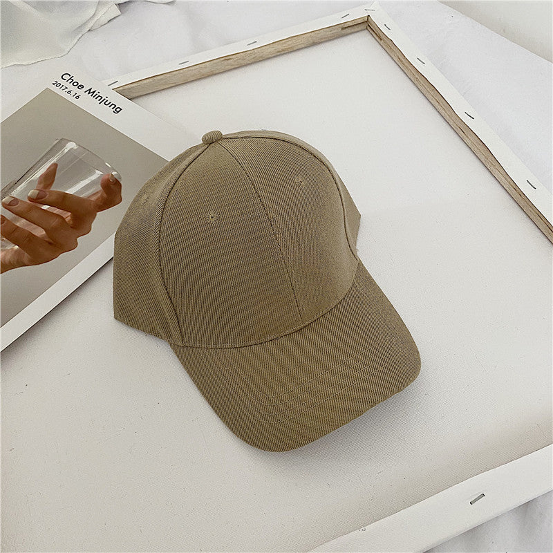 20-Color Mao Qing Velcro Solid Color Baseball Cap Cross-border Wholesale Student Shade Cap Couple Versatile Street