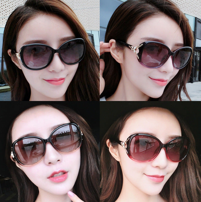 2023 new gm sunglasses, live Internet celebrities with the same Korean version of sunglasses, men's and women's fashionable large-frame glasses