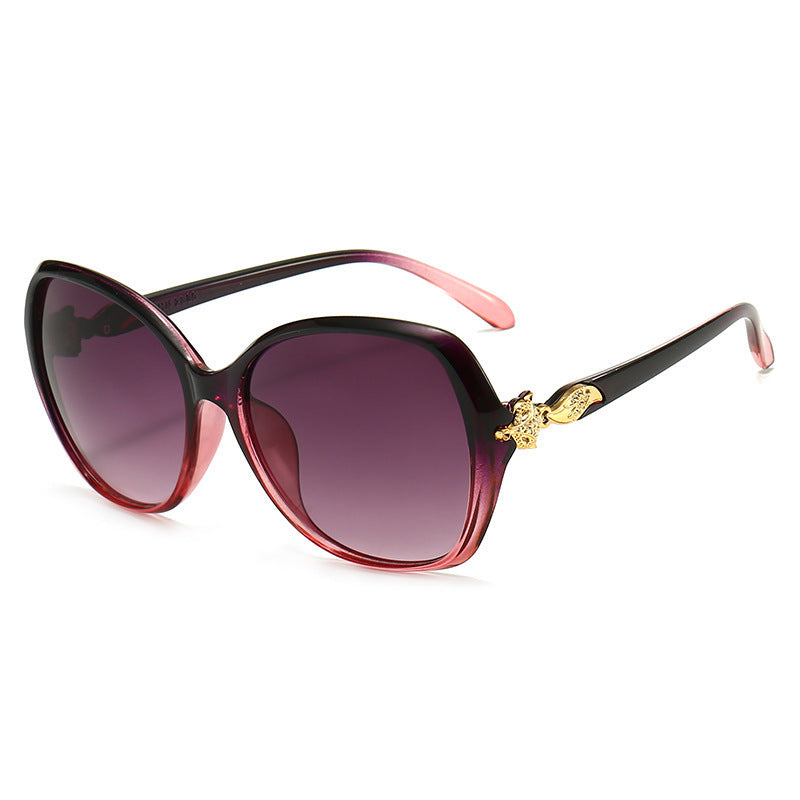 Women's Fashion Large Frame Sunglasses 2025 New Trend UV Protection Sunglasses Premium Shade Sunglasses