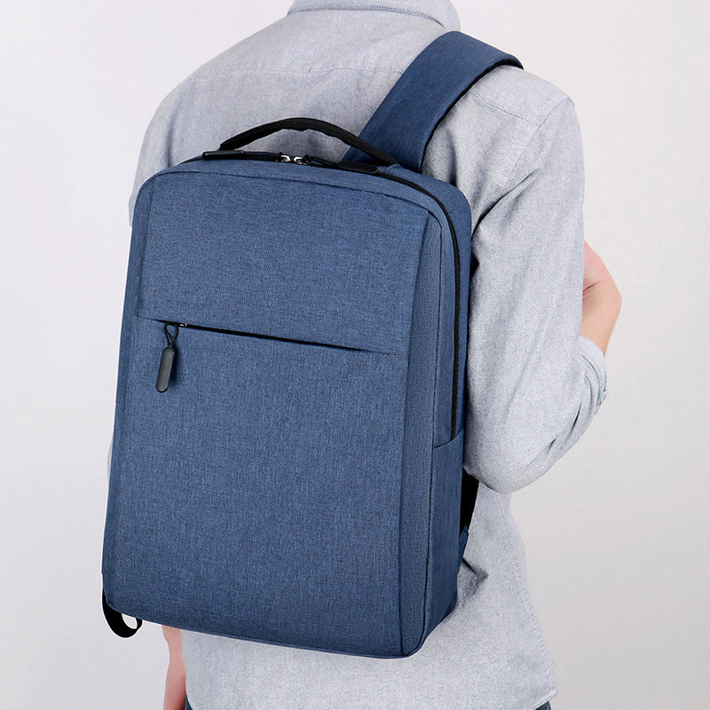 Xiaomi same backpack men's computer backpack custom logo business leisure waterproof Oxford cloth student schoolbag