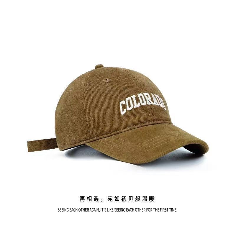 Wide brim big head circumference baseball cap for men and women, versatile, small face, enlarged and deepened peaked cap, summer sun hat, autumn and winter