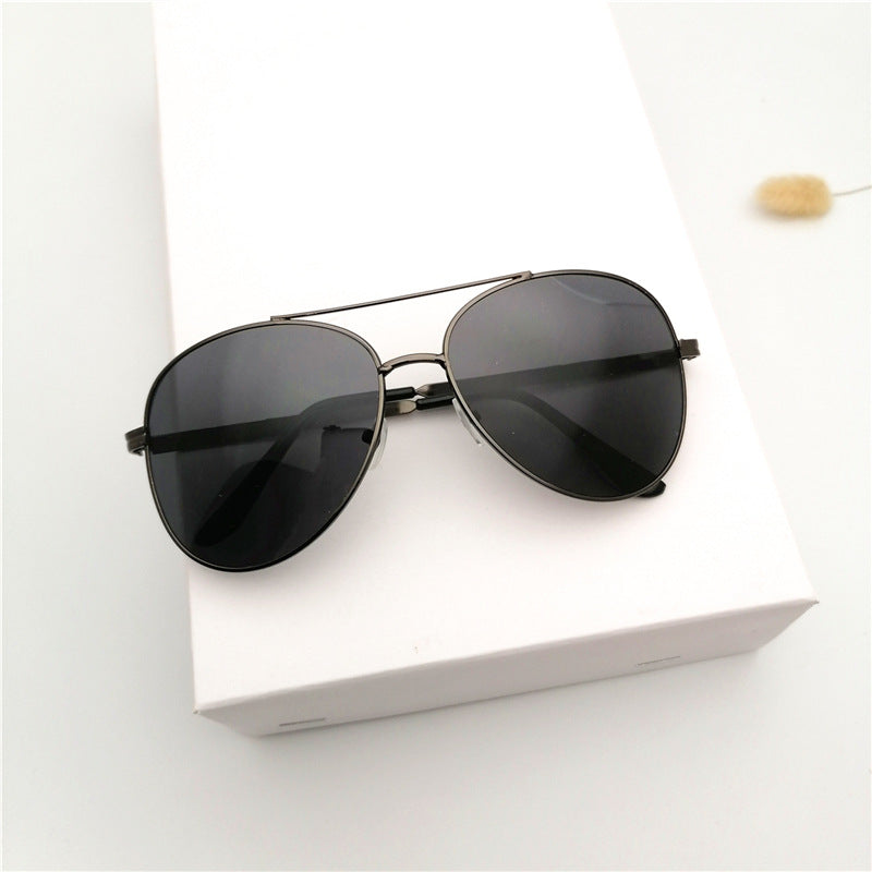 2022 new sunglasses men's sunglasses driving toad glasses women's tide personality Internet celebrity GM tide brown driving