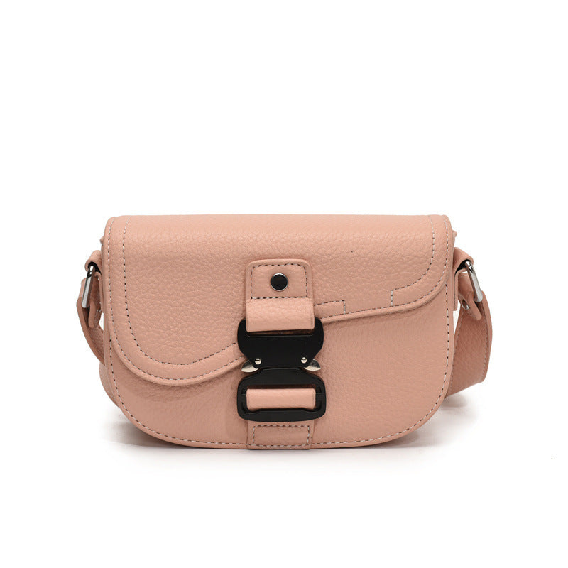 Women's messenger bag Women's bag Messenger bag Saddle bag Fashion 2025 Spring new foreign style shoulder bag Small square bag