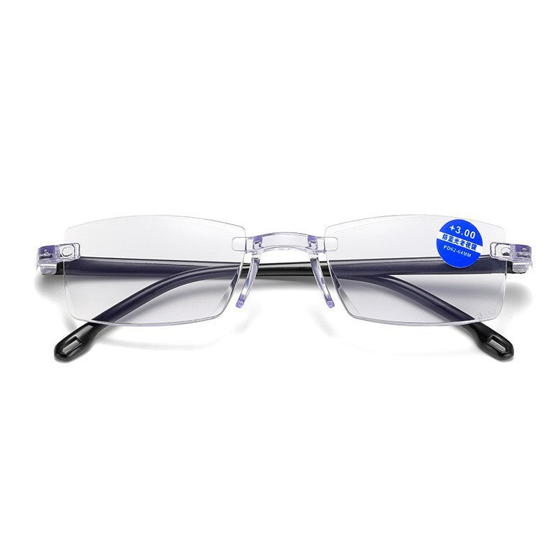 2023 anti-blue reading glasses running rivers and lakes street stall glasses wholesale ultra-light frame diamond trimmed reading glasses