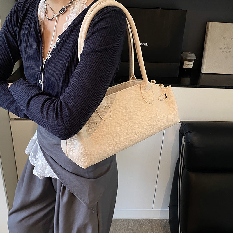 Women's bags niche high-value underarm bags 2025 spring new simple foreign commuter bags fashionable shoulder bags
