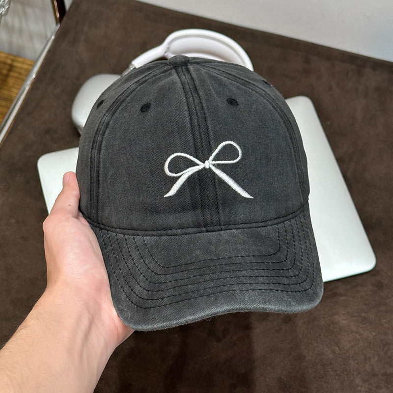 Classmate Yang peaked cap women's 2024 new thin and small face sports hat sunscreen baseball cap trendy one piece hair