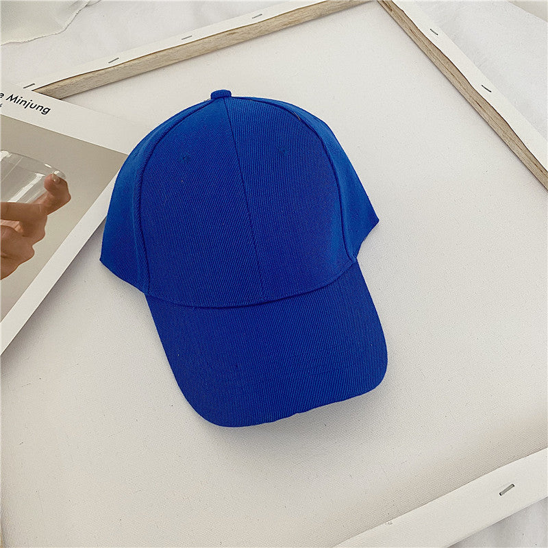 20-Color Mao Qing Velcro Solid Color Baseball Cap Cross-border Wholesale Student Shade Cap Couple Versatile Street