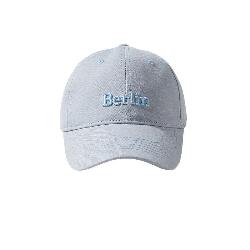 Classmate Yang Baseball Cap Men's and Women's 2024 Wide Brim Sunscreen Peaked Cap Show Face Small Sun Hat