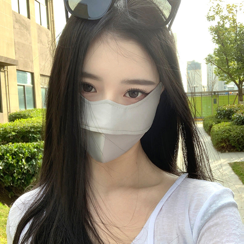 Classmate Yang strictly selects modified face sunscreen masks, summer breathable eye corner masks, female sunshade, face protection and UV protection