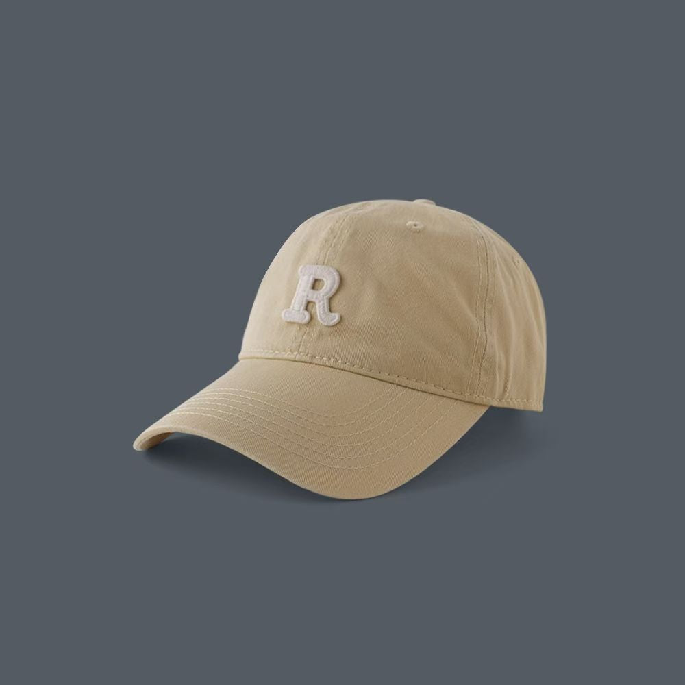 Women's big head circumference baseball cap old washed hat men's American wide brim retro small face trend embroidered cap