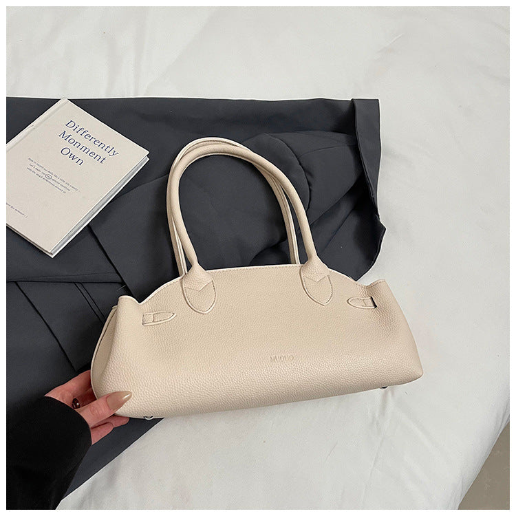 Women's bags niche high-value underarm bags 2025 spring new simple foreign commuter bags fashionable shoulder bags