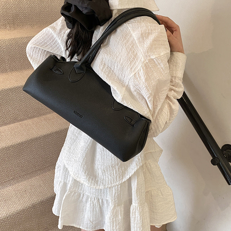 Women's bags niche high-value underarm bags 2025 spring new simple foreign commuter bags fashionable shoulder bags