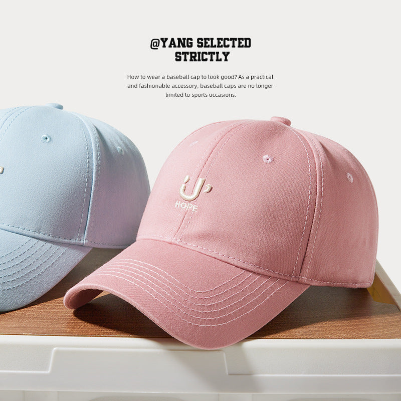 Classmate Yang enlarged the 2024 new baseball cap for women with a small face and a wide brim sunscreen cap for men.