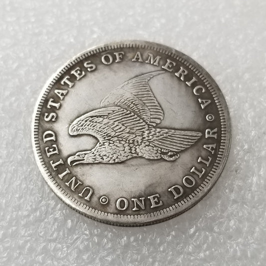 Commemorative Coin 1838 Commemorative Coin Copper Silver Plated Old Silver Dollar Silver Round Wholesale #2211