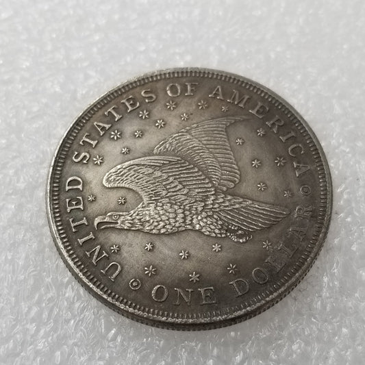 Commemorative Coin 1836 Type 2 Silver Plated Coin Copper Silver Plated Silver Dollar Silver Round Wholesale #1937
