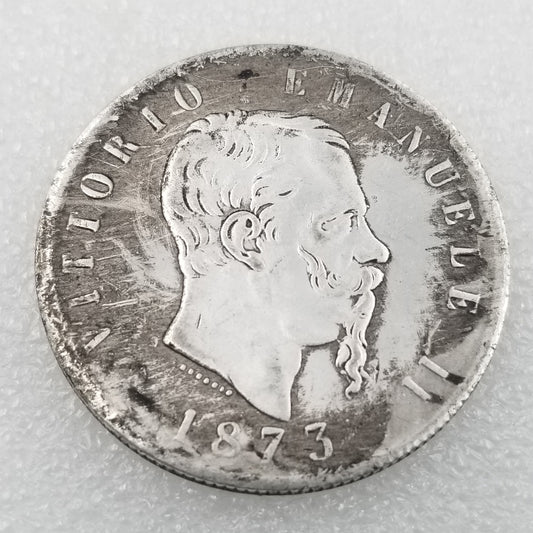 Commemorative coin 1873 Italian silver dollar commemorative coin wholesale foreign currency #016