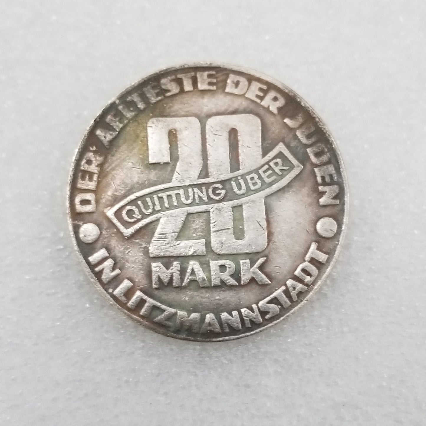 Antique Crafts 1943, Brass Silver Plated Old Silver Dollar Silver Round Foreign Silver Dollar Collection #3237