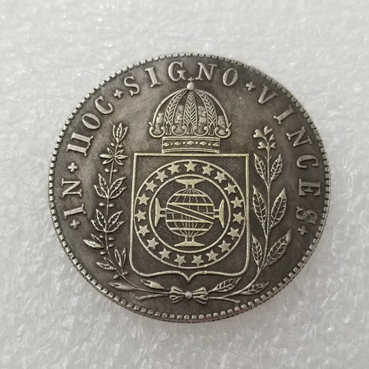 Commemorative Coin 1832 Brazilian Commemorative Coin Silver Dollar Wholesale Collection #21