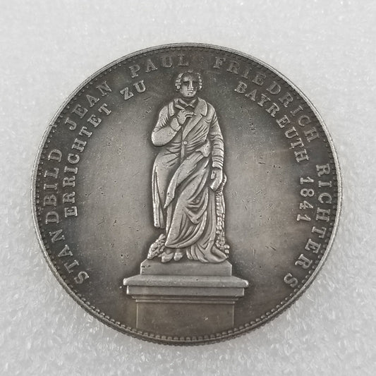 Commemorative Coin 1841 Brass German Silver Dollar Coin 1541