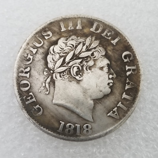 Commemorative Coin 1818 British Commemorative Coin Silver Dollar #1979