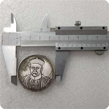 Wandering coin handicrafts thickened Republic of China restoration commemorative coin silver dollar wholesale #0301
