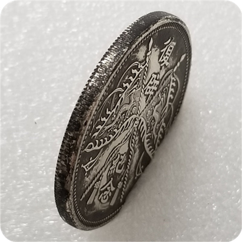 Wandering coin handicrafts thickened Republic of China restoration commemorative coin silver dollar wholesale #0301