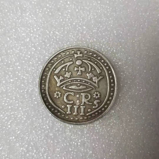 Commemorative Coin 1645 Commemorative Coin Replica Commemorative Coin Brass Silver Plated Material #1635