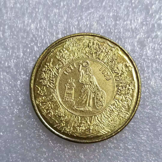 Commemorative Coin 1878 Brass Material Foreign Commemorative Coin Wholesale Collection #1665