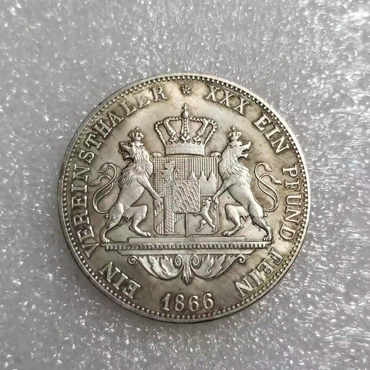 Commemorative Coin 1866 Brass Material German Copy Coin Commemorative Coin Wholesale #1556
