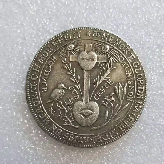 Commemorative Coin 1670 Brass Commemorative Foreign Silver Dollar Wholesale Collection #1331