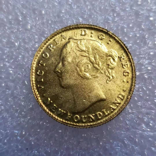 Commemorative Coin 1870 Canada 2 Brass Copy Coin #1351