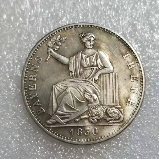 Commemorative Coin 1830 Brass German Silver Dollar Commemorative Coin #1523