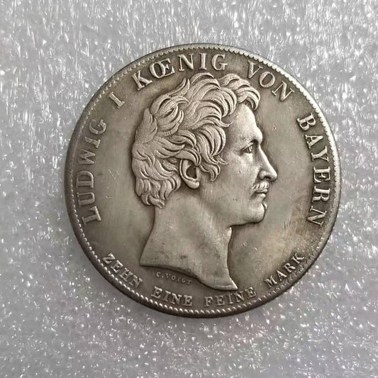 Commemorative Coin 1829 Brass Material German Silver Dollar Commemorative Coin Foreign Trade Collection #1522