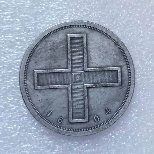 Commemorative Coin 1804 Brass Material Russian Foreign Commemorative Coin Silver Dollar #1308