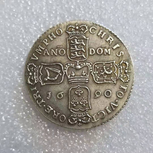 Commemorative Coin 1690 Brass Irish Silver Coin Commemorative Coin Wholesale #1384