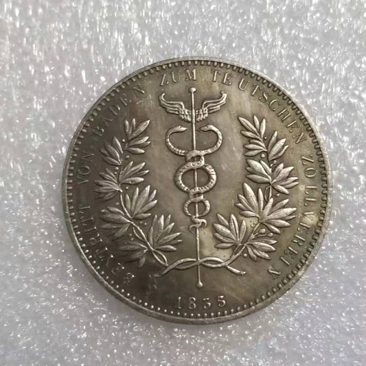 Commemorative Coin 1835 German Silver Dollar Commemorative Coin Foreign Trade Coin Collection #1534