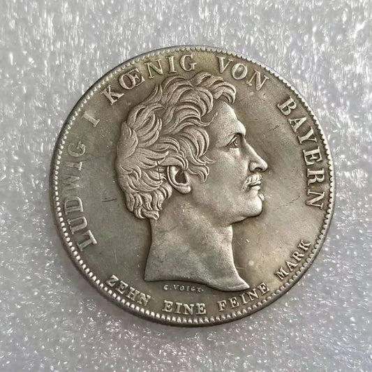 Commemorative Coin 1837 Brass Material German Silver Dollar Commemorative Coin Foreign Trade Collection #1537