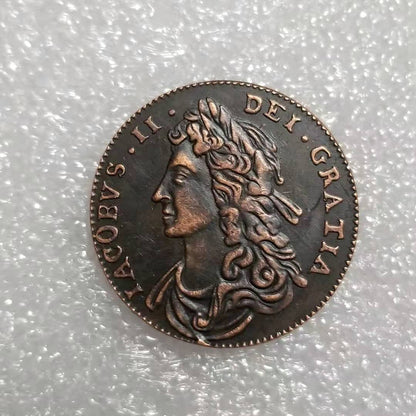 Commemorative Coin 1685 Irish Copper Coin Commemorative Coin Wholesale #1486