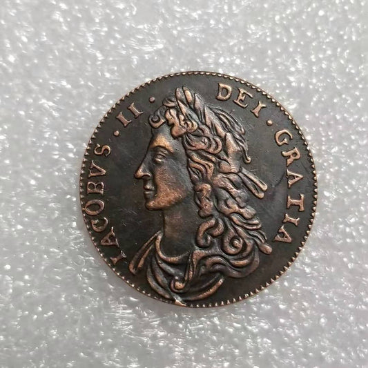 Commemorative Coin 1685 Irish Copper Coin Commemorative Coin Wholesale #1486