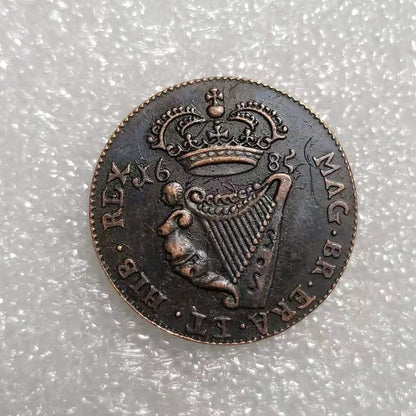Commemorative Coin 1685 Irish Copper Coin Commemorative Coin Wholesale #1486