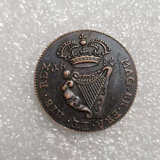 Commemorative Coin 1685 Irish Copper Coin Commemorative Coin Wholesale #1486