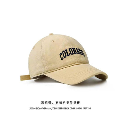 Wide brim big head circumference baseball cap for men and women, versatile, small face, enlarged and deepened peaked cap, summer sun hat, autumn and winter