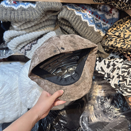 Wholesale Korea 2024 new designer model forward hat children autumn and winter retro British niche cap