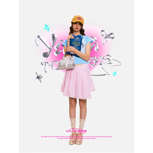 [Student Yang] Round label baseball cap big head circumference hat women's 2025 new niche cap shows a small trend