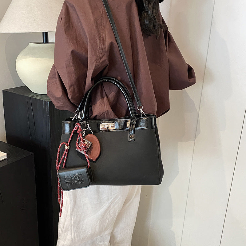 Women's handbag women's 2024 autumn new fashion women's bag simple foreign trend single shoulder messenger tote bag