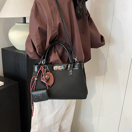 Women's handbag women's 2024 autumn new fashion women's bag simple foreign trend single shoulder messenger tote bag