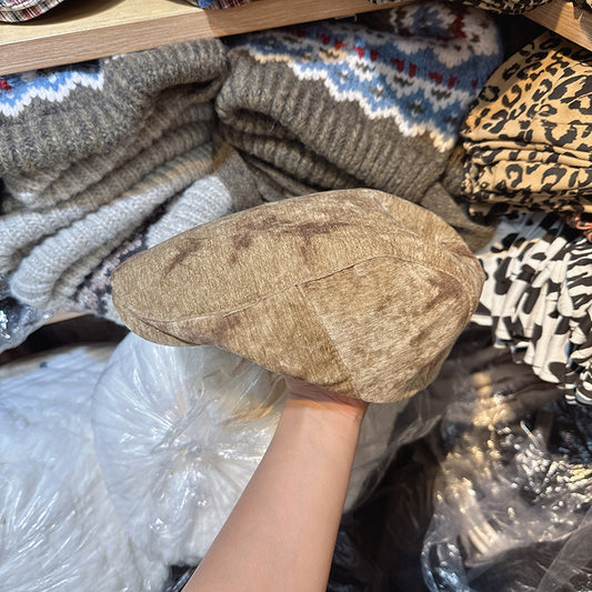 Wholesale Korea 2024 new designer model forward hat children autumn and winter retro British niche cap