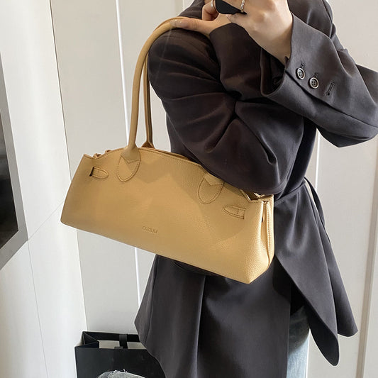 Women's bags niche high-value underarm bags 2025 spring new simple foreign commuter bags fashionable shoulder bags