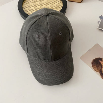 20-Color Mao Qing Velcro Solid Color Baseball Cap Cross-border Wholesale Student Shade Cap Couple Versatile Street