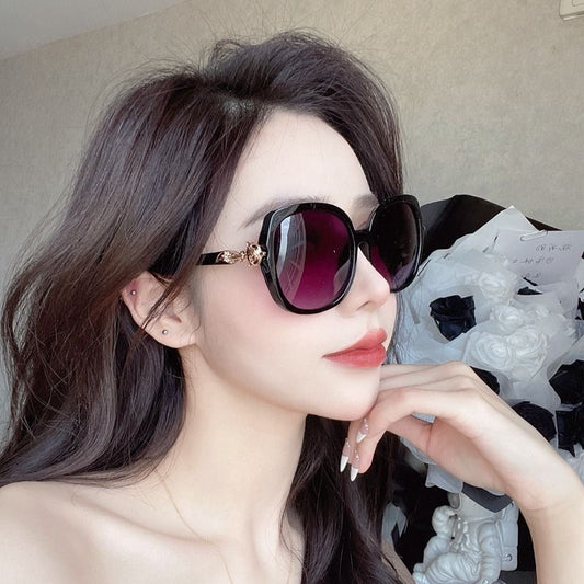 Women's Fashion Large Frame Sunglasses 2025 New Trend UV Protection Sunglasses Premium Shade Sunglasses